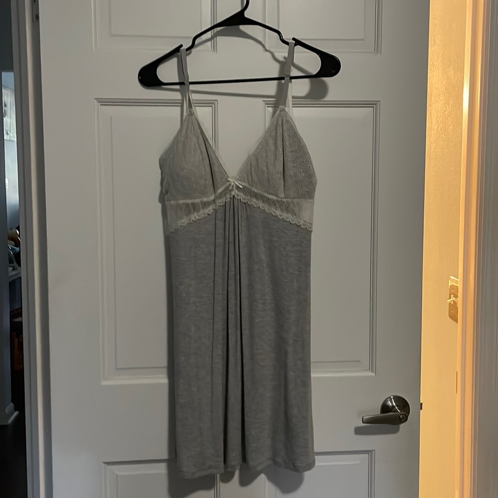 Lace detail nightgown